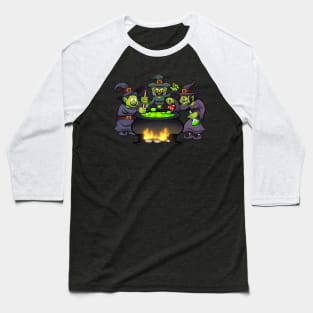 Halloween Witches Baseball T-Shirt